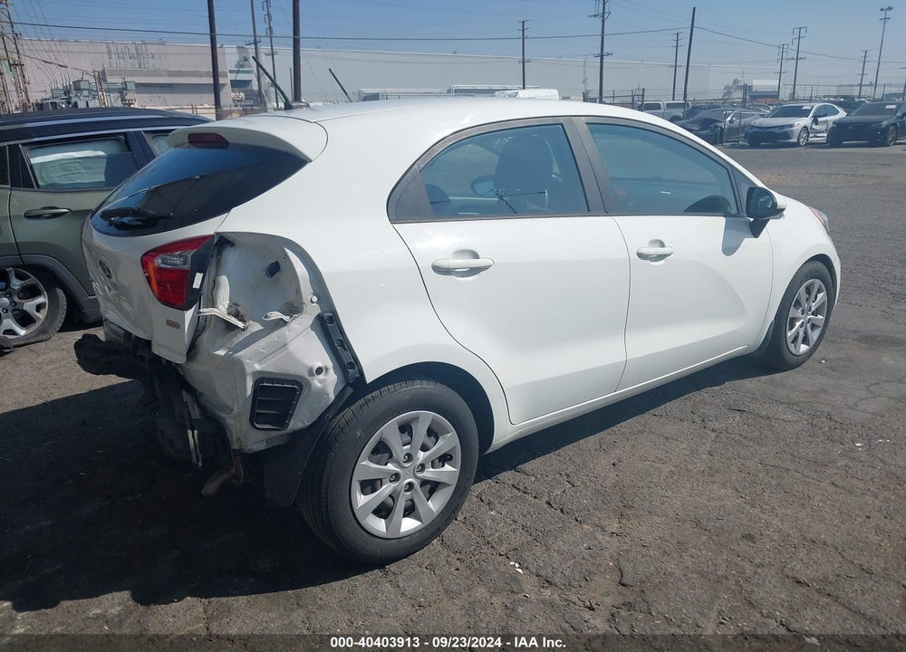 2014 KIA RIO LX VIN: KNADM5A3XE6409071