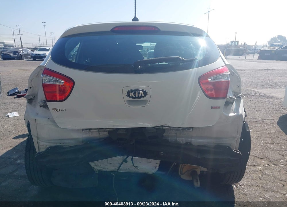 2014 KIA RIO LX VIN: KNADM5A3XE6409071