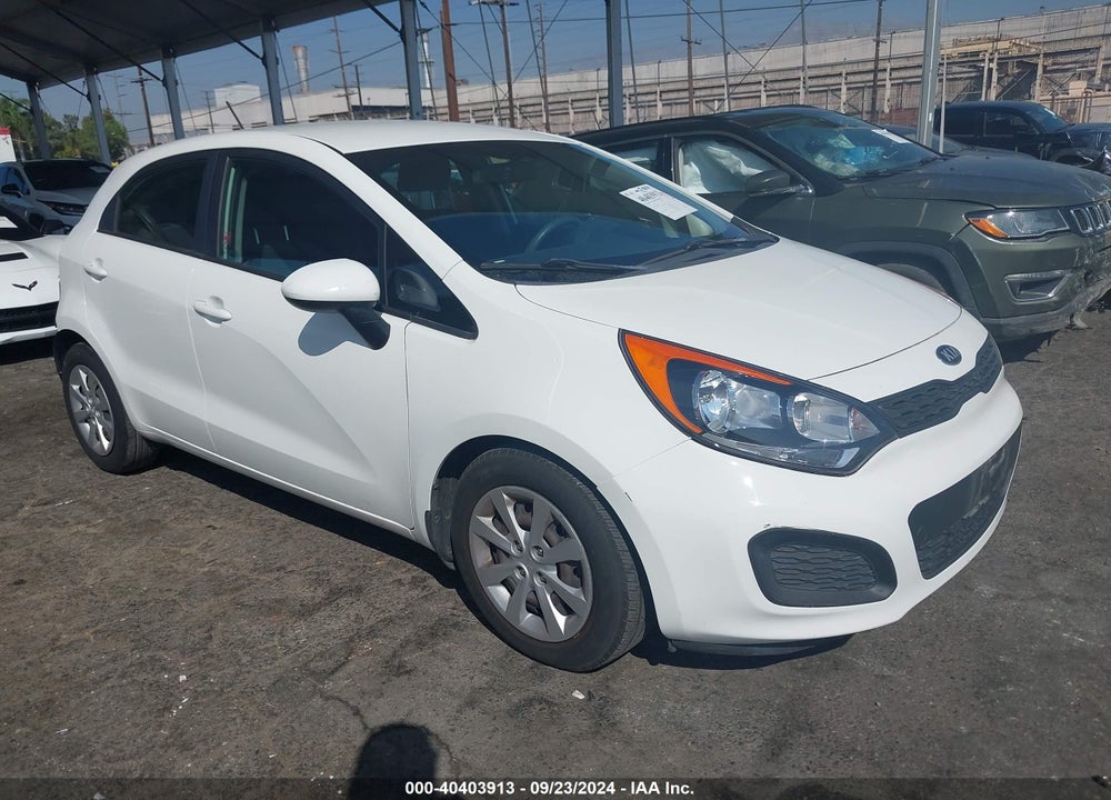 2014 KIA RIO LX VIN: KNADM5A3XE6409071
