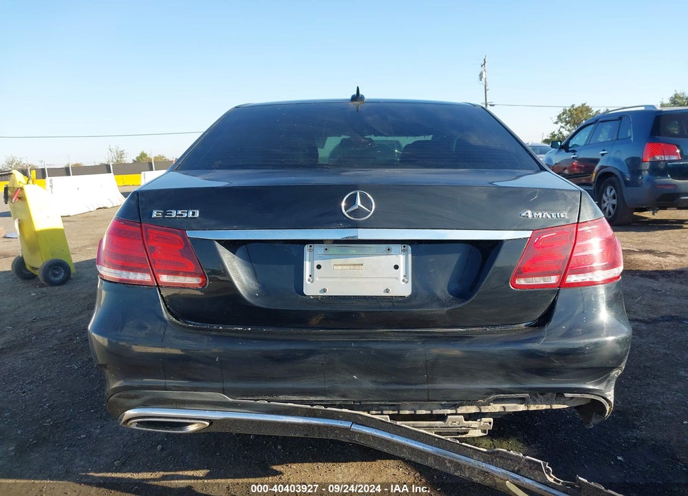 2015 MERCEDES-BENZ E 350 4MATIC VIN: WDDHF8JBXFB098442