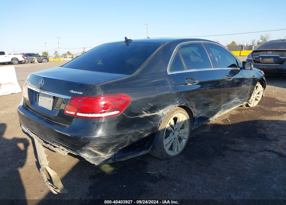 2015 MERCEDES-BENZ E 350 4MATIC VIN: WDDHF8JBXFB098442