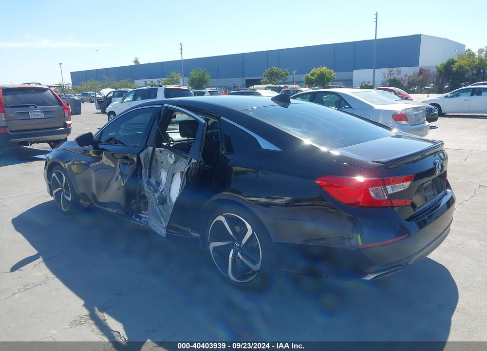 2022 HONDA ACCORD SPORT VIN: 1HGCV1F32NA105583
