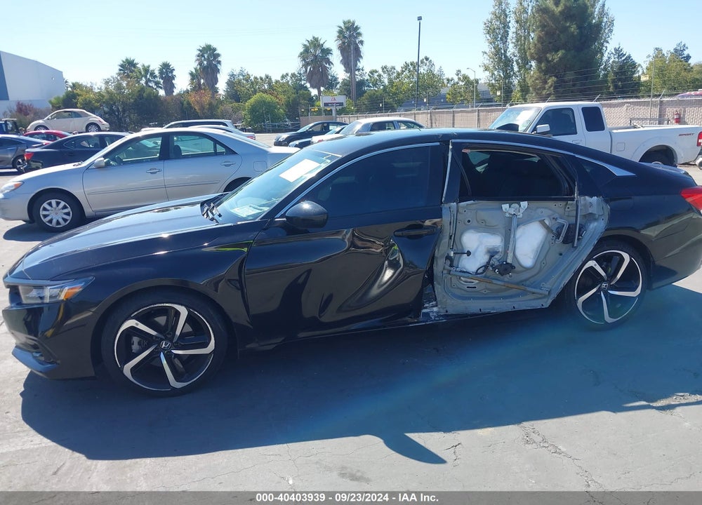 2022 HONDA ACCORD SPORT VIN: 1HGCV1F32NA105583