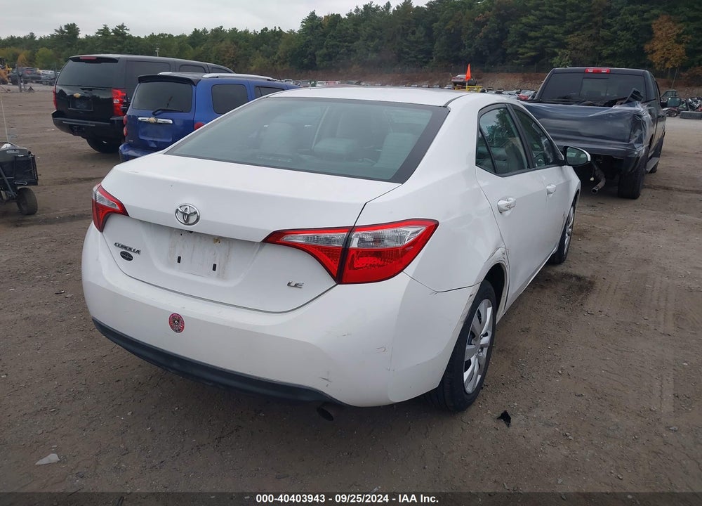 2014 TOYOTA COROLLA LE VIN: 2T1BURHE8EC082221