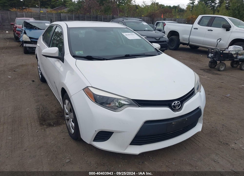 2014 TOYOTA COROLLA LE VIN: 2T1BURHE8EC082221