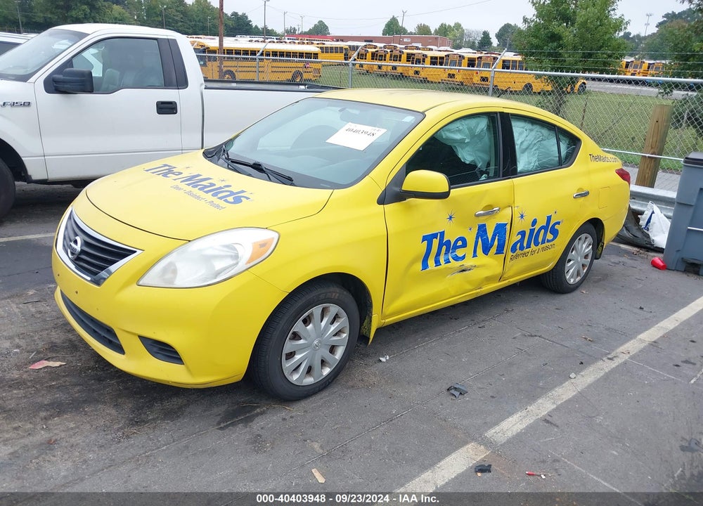 2014 NISSAN VERSA 1.6 SV VIN: 3N1CN7AP5EL818825