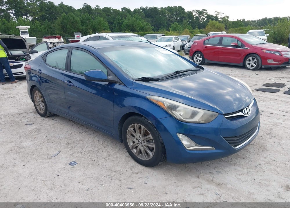 2015 HYUNDAI ELANTRA SE VIN: KMHDH4AE3FU235436