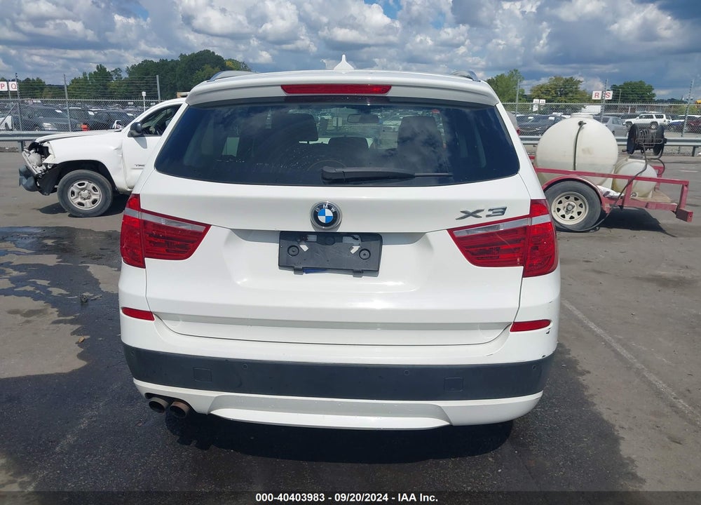 2012 BMW X3 XDRIVE28I VIN: 5UXWX5C50CL723973