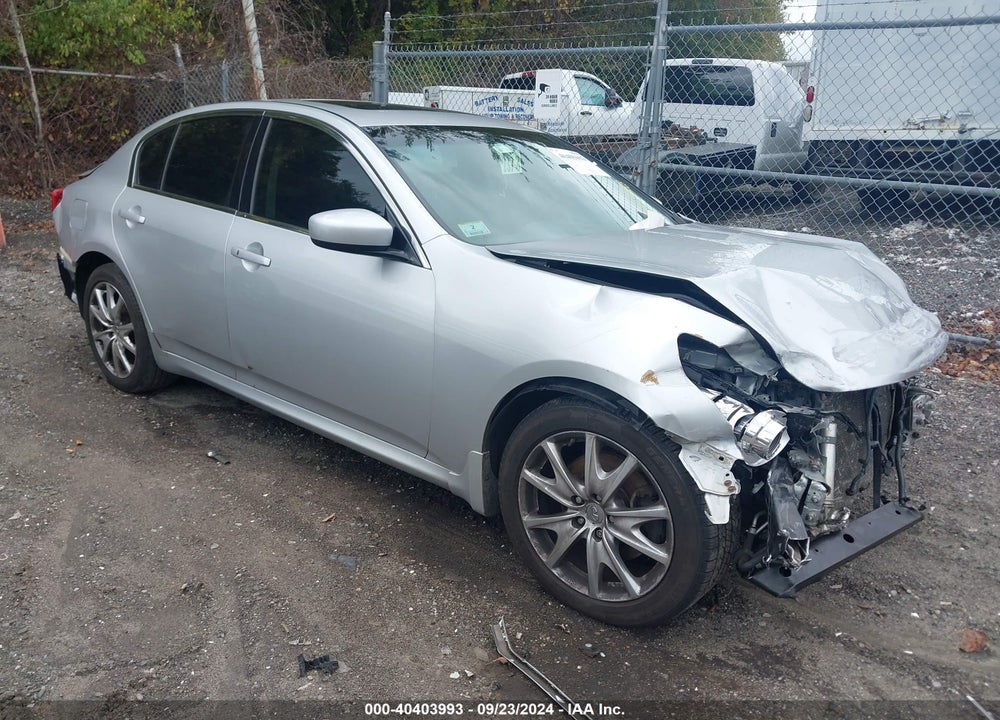 2010 INFINITI G37X VIN: JN1CV6AR8AM254048