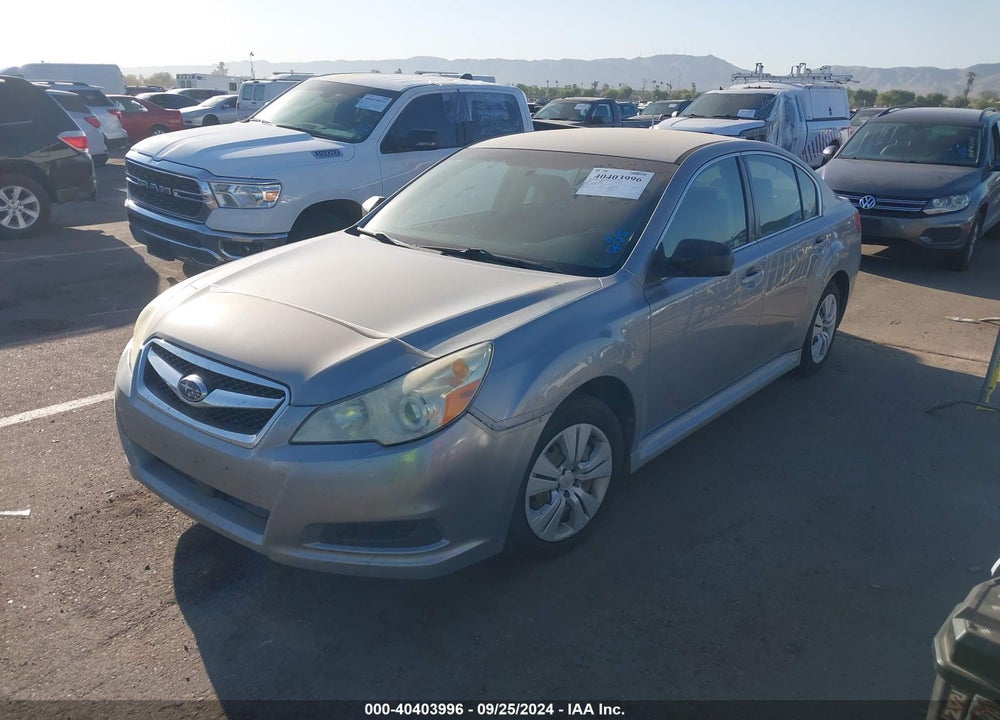 2010 SUBARU LEGACY 2.5I (CVT) VIN: 4S3BMBA61A3235258
