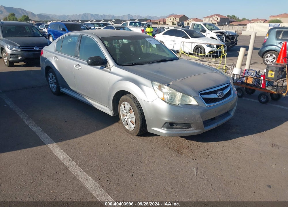 2010 SUBARU LEGACY 2.5I (CVT) VIN: 4S3BMBA61A3235258