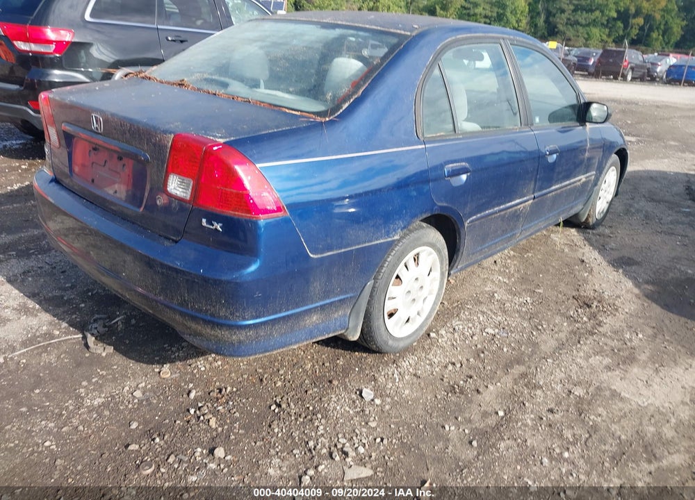 2005 HONDA CIVIC LX VIN: 1HGES16525L014255