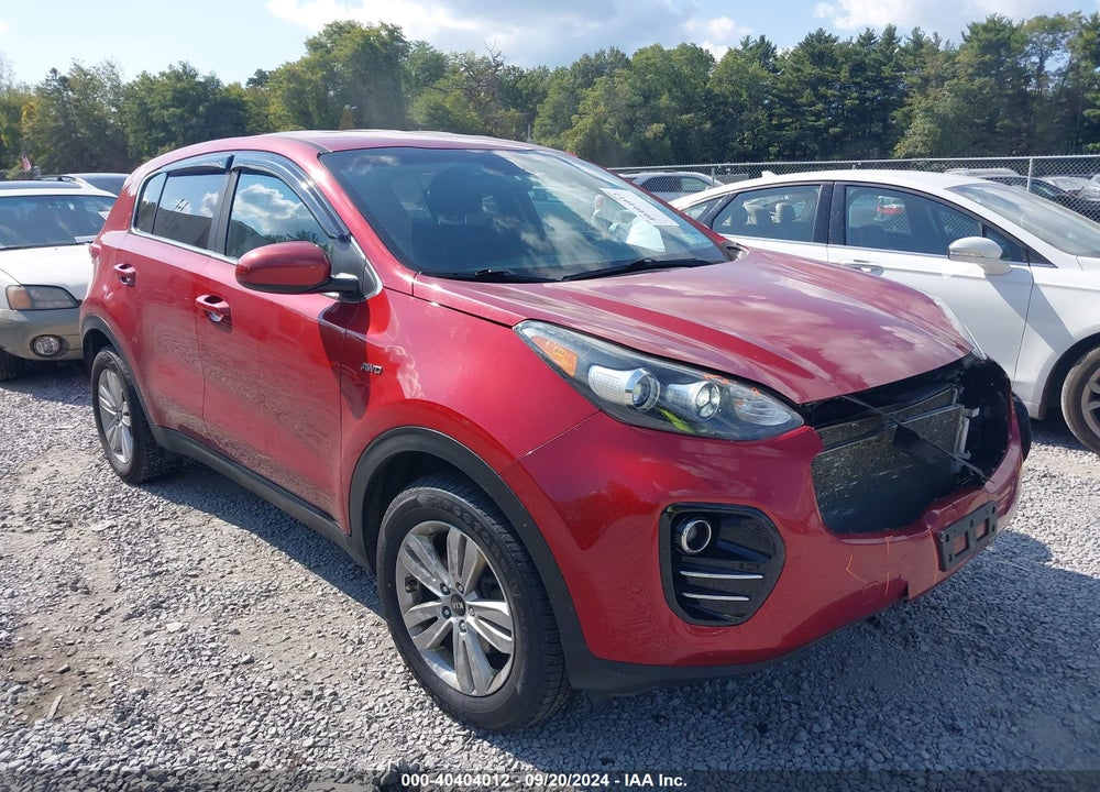 2018 KIA SPORTAGE LX VIN: KNDPMCAC2J7419490