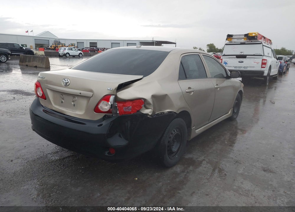 2010 TOYOTA COROLLA LE VIN: 1NXBU4EE1AZ261104