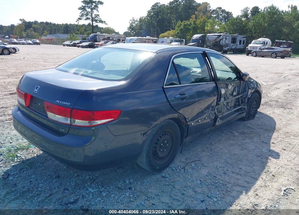 2003 HONDA ACCORD 2.4 LX VIN: 1HGCM56303A011001