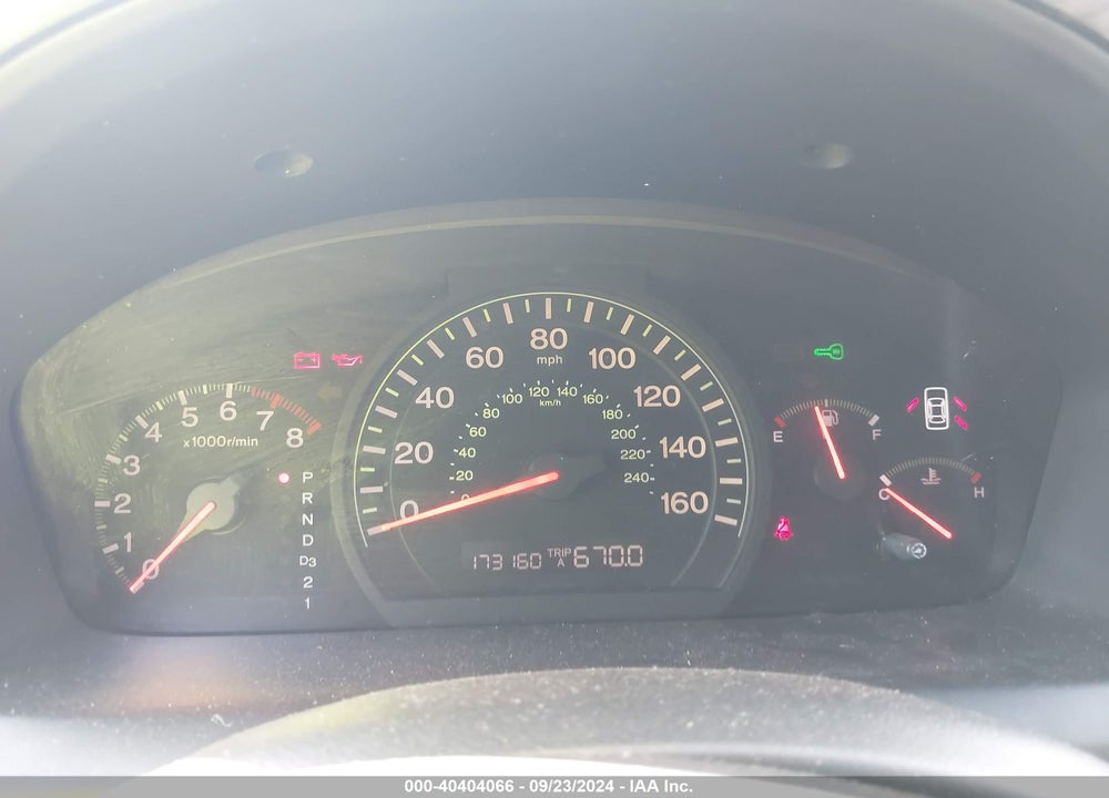 2003 HONDA ACCORD 2.4 LX VIN: 1HGCM56303A011001