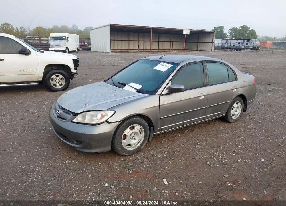 2004 HONDA CIVIC HYBRID VIN: JHMES966X4S011922