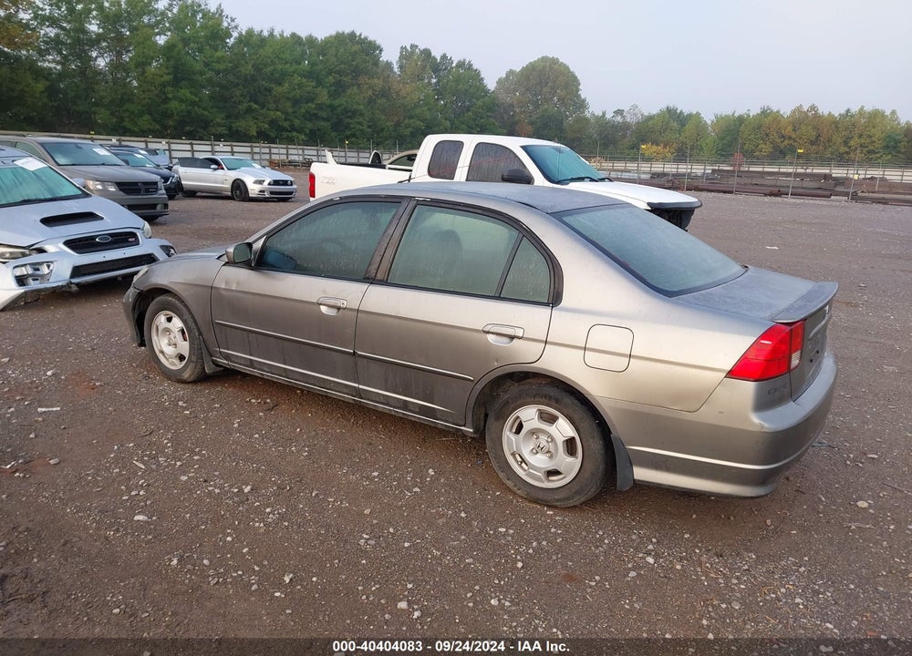 2004 HONDA CIVIC HYBRID VIN: JHMES966X4S011922