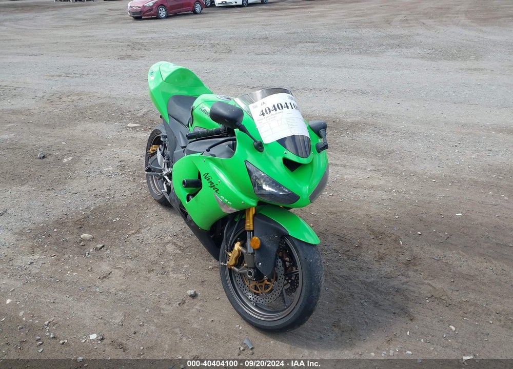 2006 KAWASAKI ZX636 C1 VIN: JKBZXJC126A046810