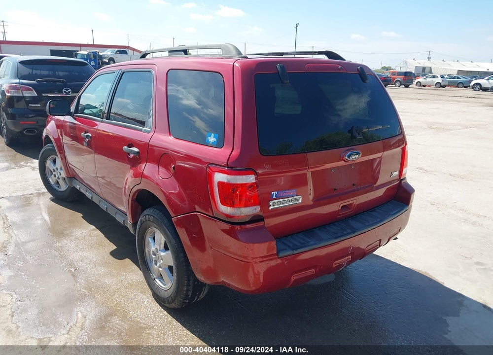 2010 FORD ESCAPE XLT VIN: 1FMCU0DG1AKB89980