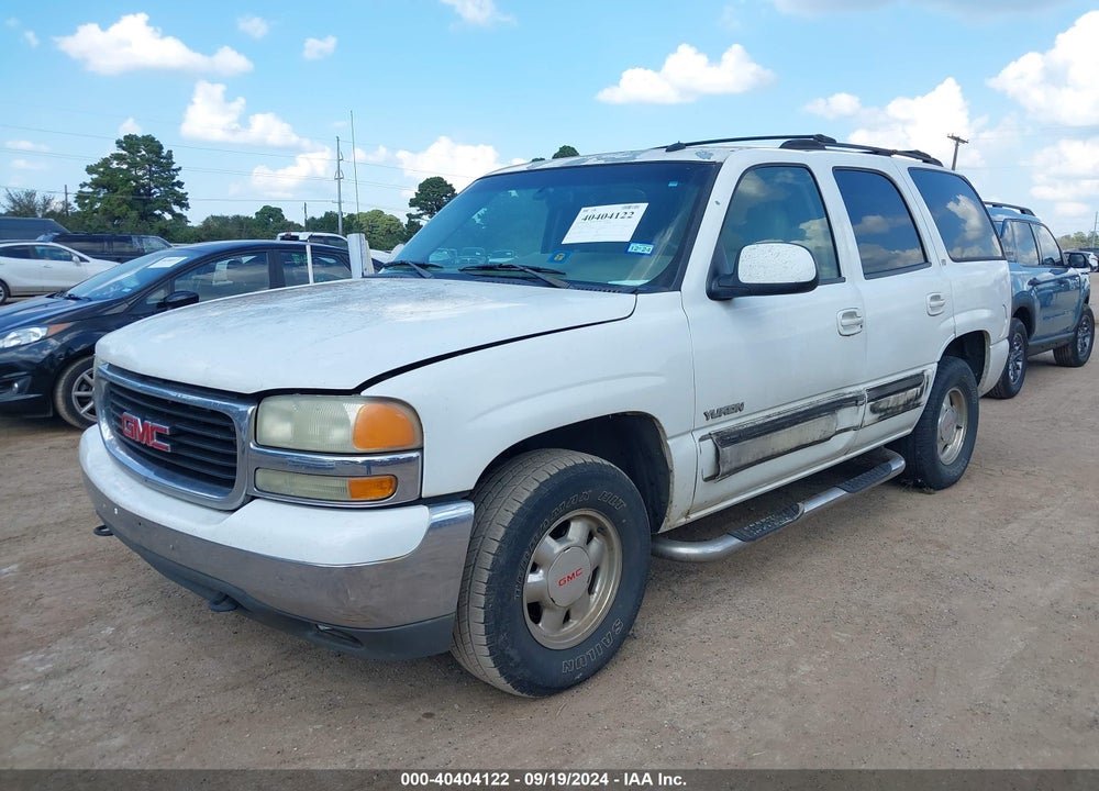 2002 GMC YUKON SLT VIN: 1GKEK13ZX2J291544