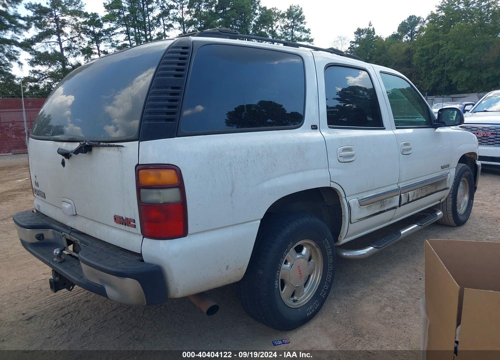 2002 GMC YUKON SLT VIN: 1GKEK13ZX2J291544