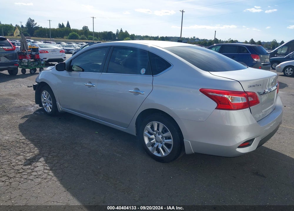 2019 NISSAN SENTRA S VIN: 3N1AB7AP0KY454845