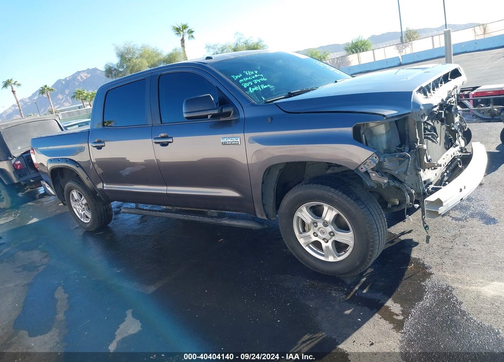 2014 TOYOTA TUNDRA PLATINUM 5.7L V8 VIN: 5TFAW5F11EX413978