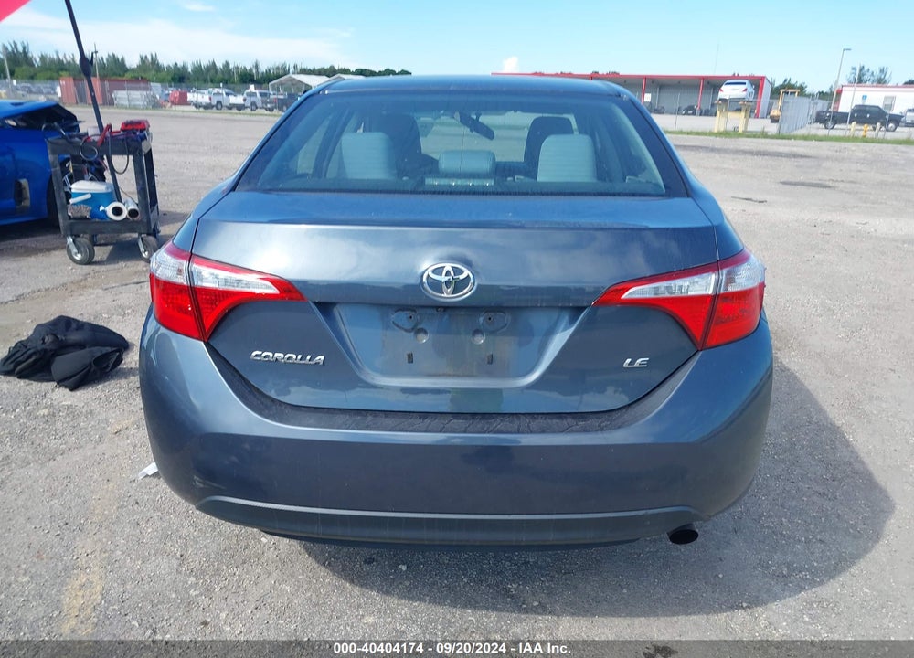 2016 TOYOTA COROLLA LE VIN: 2T1BURHE5GC725482