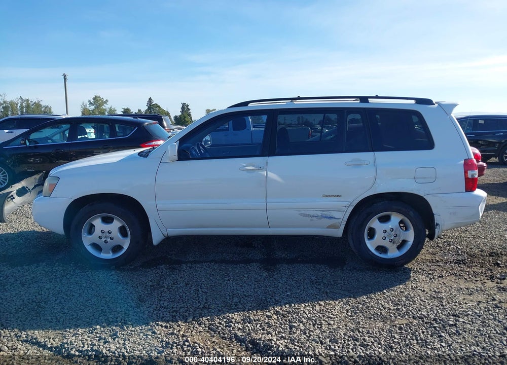 2006 TOYOTA HIGHLANDER LIMITED V6 VIN: JTEEP21A560165423