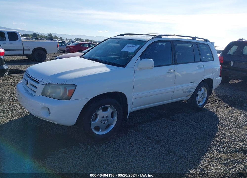 2006 TOYOTA HIGHLANDER LIMITED V6 VIN: JTEEP21A560165423
