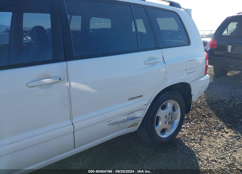 2006 TOYOTA HIGHLANDER LIMITED V6 VIN: JTEEP21A560165423