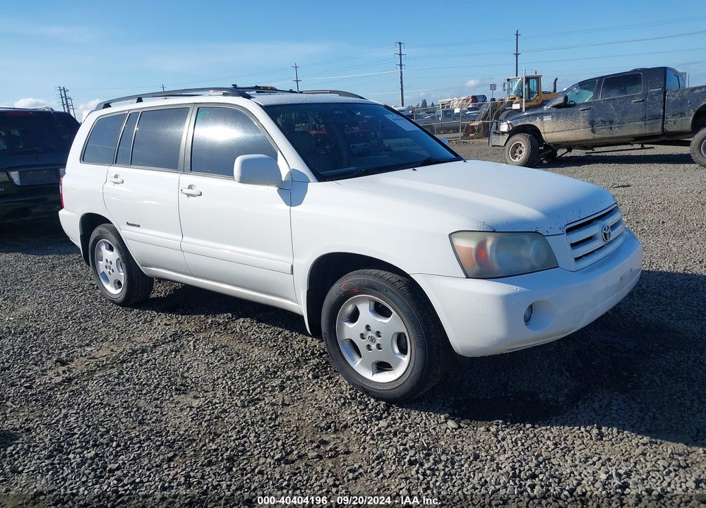 2006 TOYOTA HIGHLANDER LIMITED V6 VIN: JTEEP21A560165423