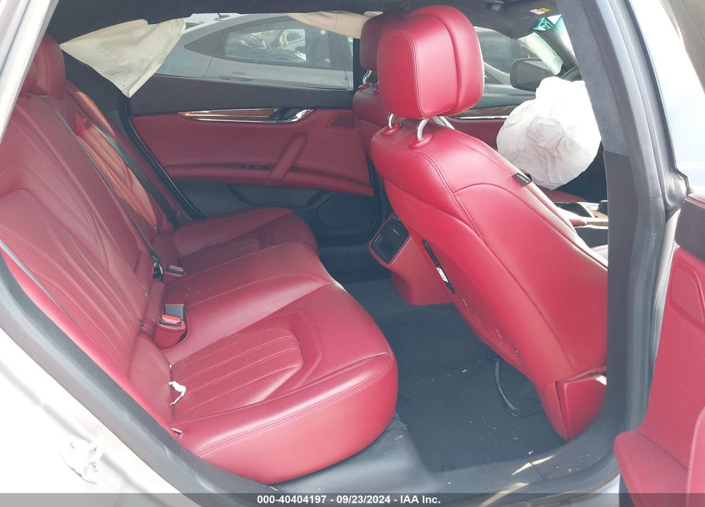 2016 MASERATI QUATTROPORTE S VIN: ZAM56RPA2G1181934