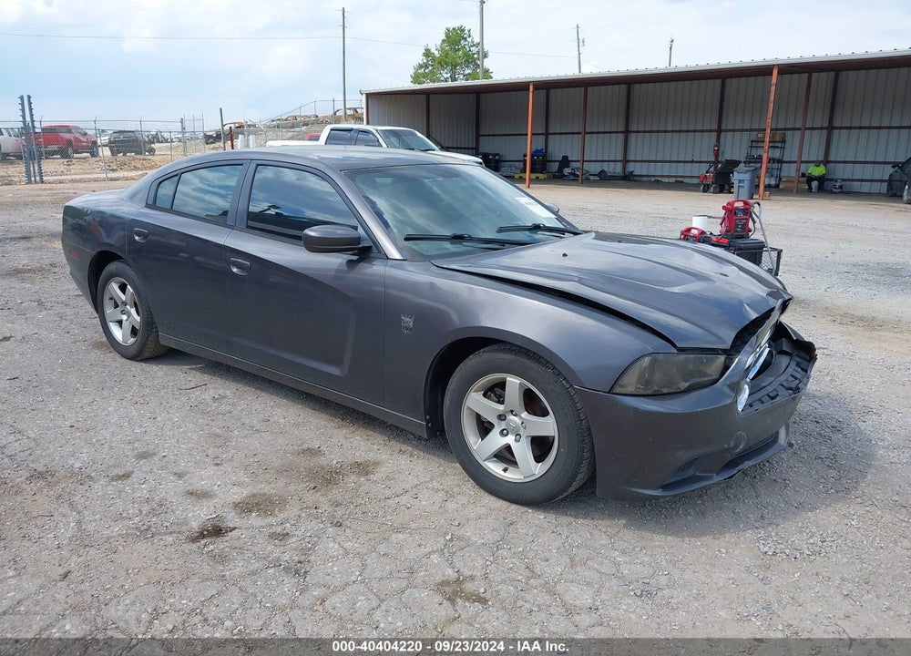 2013 DODGE CHARGER SE VIN: 2C3CDXBG9DH678112