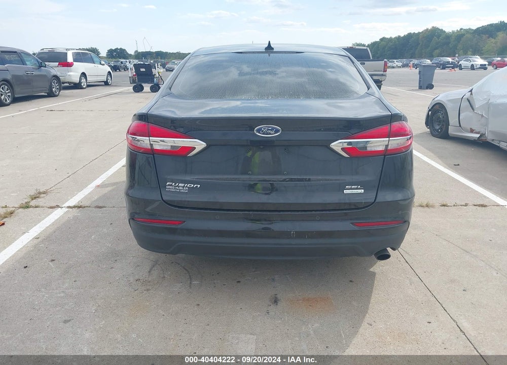 2019 FORD FUSION SEL VIN: 3FA6P0CD4KR252895