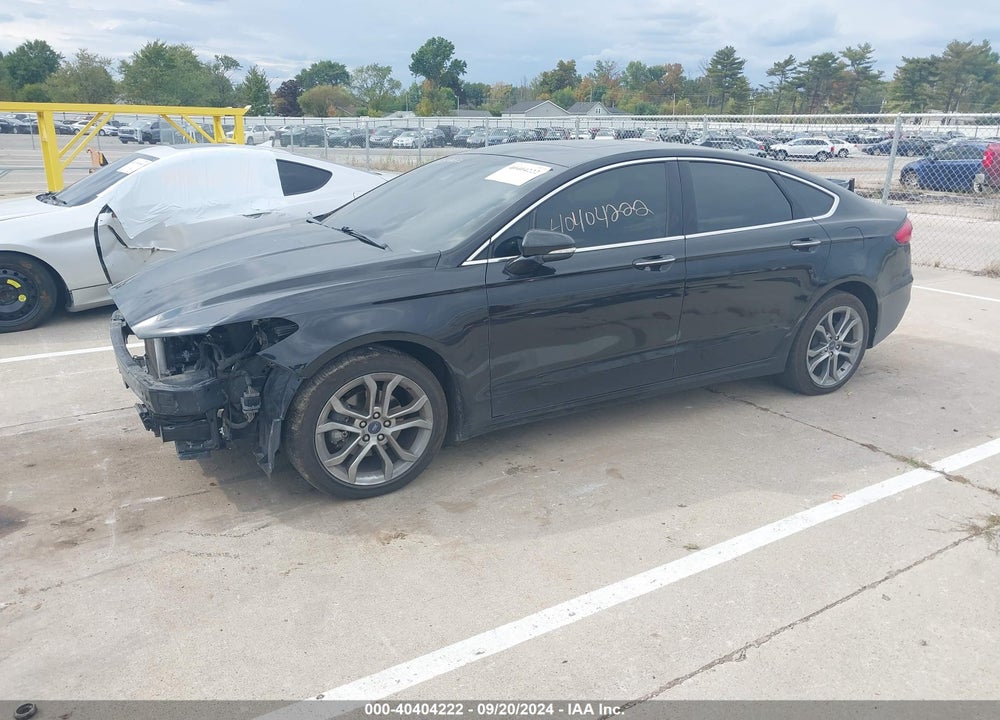 2019 FORD FUSION SEL VIN: 3FA6P0CD4KR252895