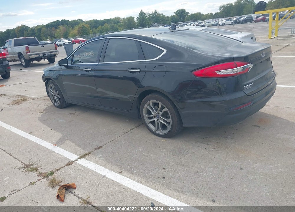 2019 FORD FUSION SEL VIN: 3FA6P0CD4KR252895
