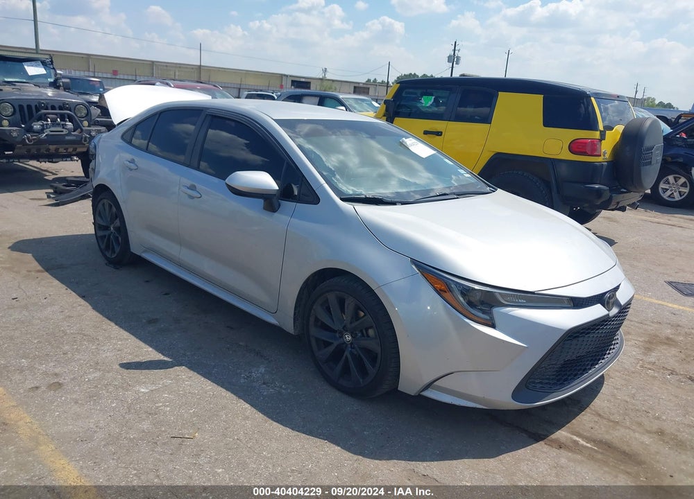 2020 TOYOTA COROLLA LE VIN: 5YFEPRAE3LP009589