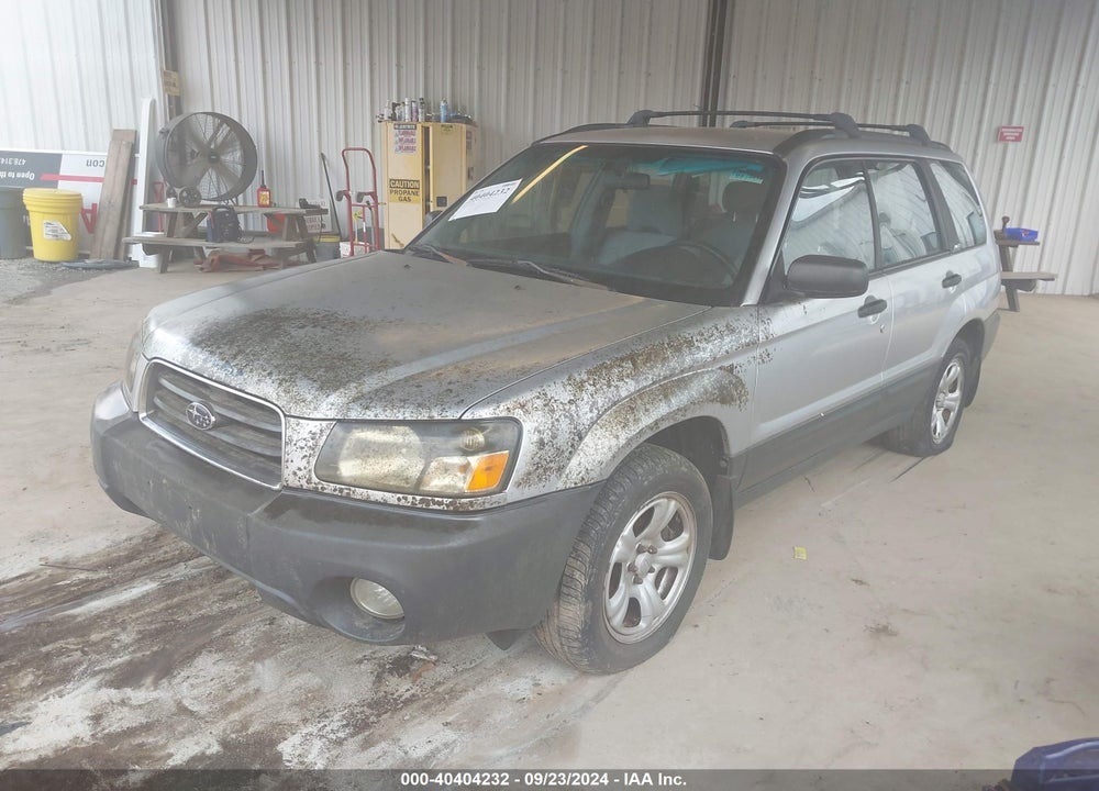2004 SUBARU FORESTER 2.5X VIN: JF1SG63654G712983