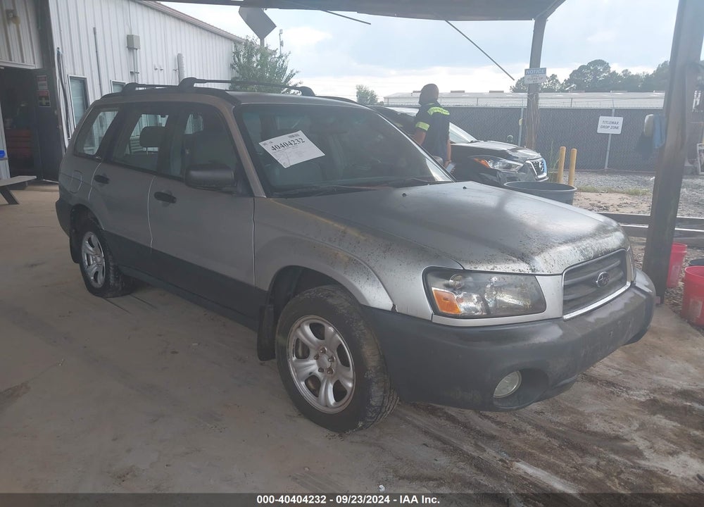 2004 SUBARU FORESTER 2.5X VIN: JF1SG63654G712983