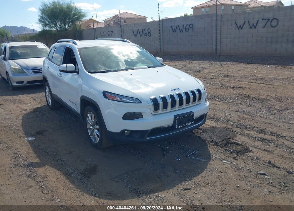 2016 JEEP CHEROKEE LIMITED VIN: 1C4PJLDB7GW247855