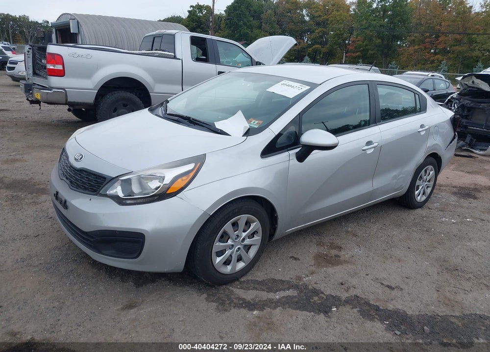 2014 KIA RIO LX VIN: KNADM4A34E6414485