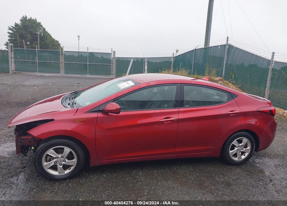 2015 HYUNDAI ELANTRA SE VIN: 5NPDH4AE8FH557228