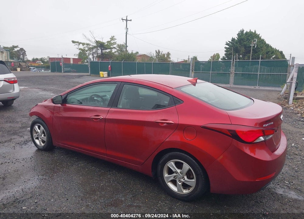 2015 HYUNDAI ELANTRA SE VIN: 5NPDH4AE8FH557228