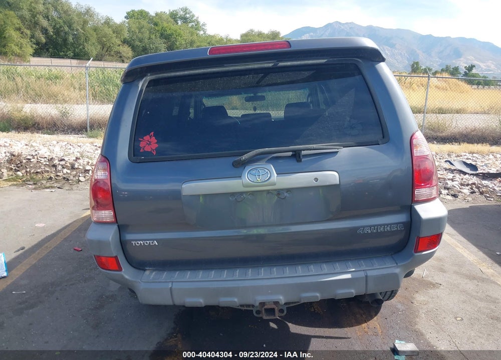 2003 TOYOTA 4RUNNER SR5 SPORT V8 VIN: JTEBT14R630014466