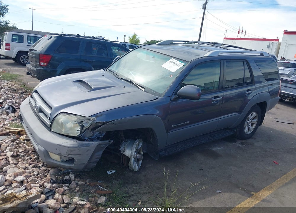 2003 TOYOTA 4RUNNER SR5 SPORT V8 VIN: JTEBT14R630014466
