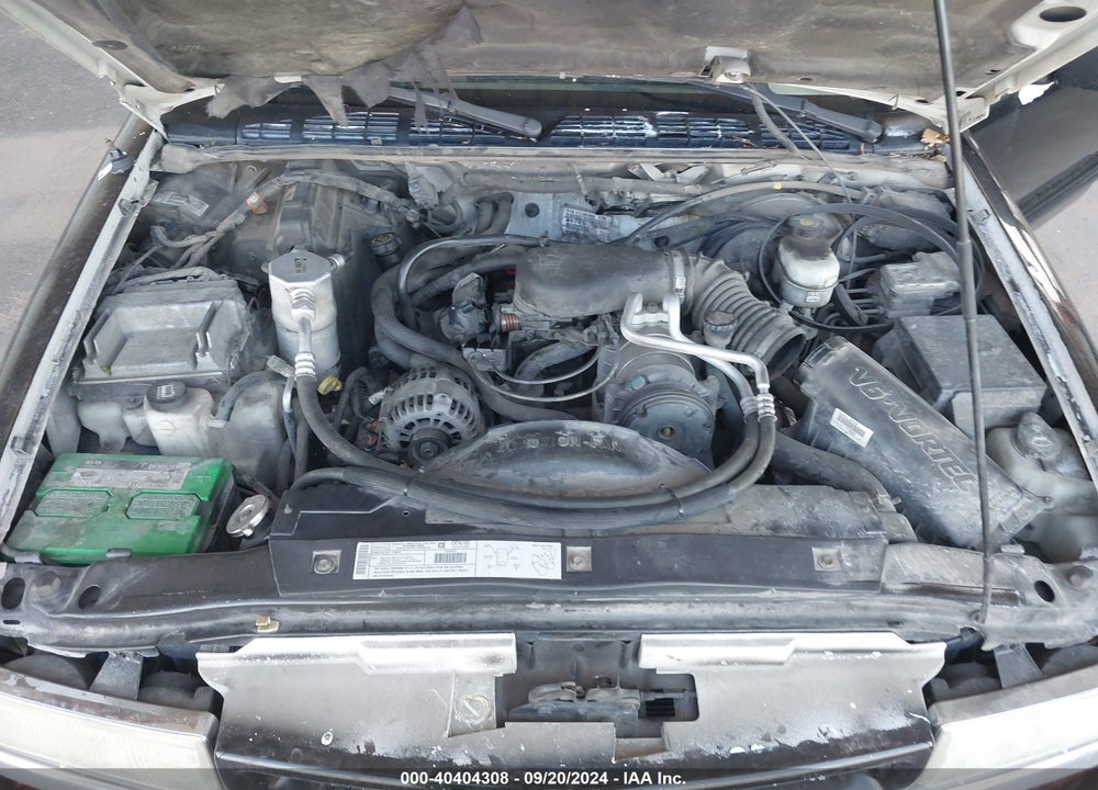 2002 CHEVROLET BLAZER LS VIN: 1GNDT13WX2K234904