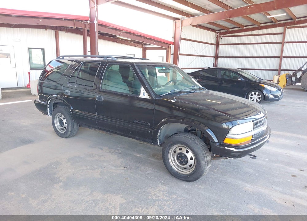 2002 CHEVROLET BLAZER LS VIN: 1GNDT13WX2K234904