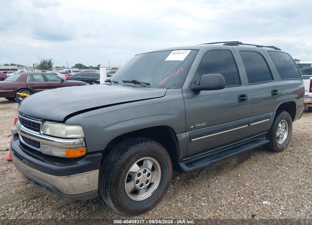 2002 CHEVROLET TAHOE LS VIN: 1GNEC13V82R123092